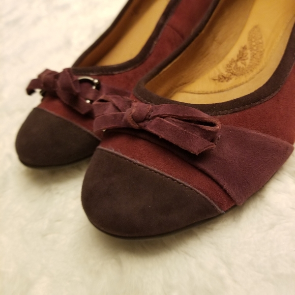 Sofft Flats Burgundy Polina Shoes Size 9 - Picture 4 of 7